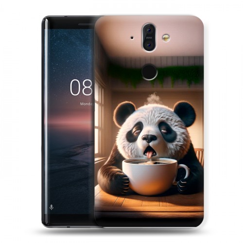 Дизайнерский силиконовый чехол для Nokia 8 Sirocco смешная панда