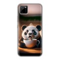 Дизайнерский силиконовый чехол для Realme C11 смешная панда