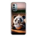 Дизайнерский силиконовый чехол для Nokia G11 смешная панда