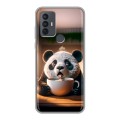 Дизайнерский силиконовый чехол для TCL 30E смешная панда