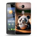 Дизайнерский пластиковый чехол для Acer Liquid E3 смешная панда