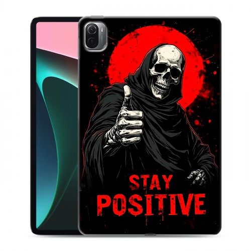 Дизайнерский силиконовый чехол для Xiaomi Pad 5 смешной скелет