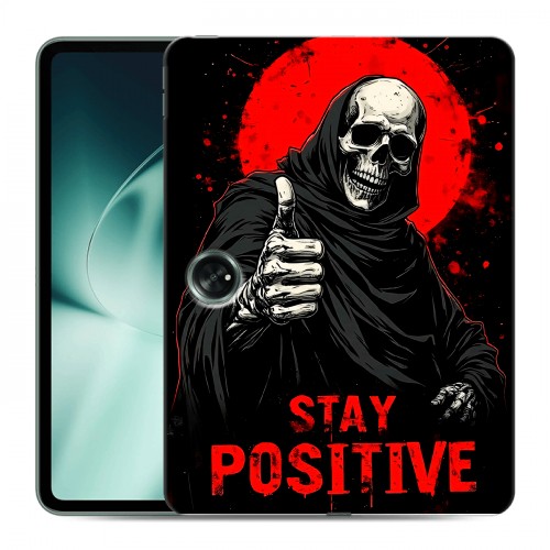 Дизайнерский силиконовый чехол для OnePlus Pad смешной скелет