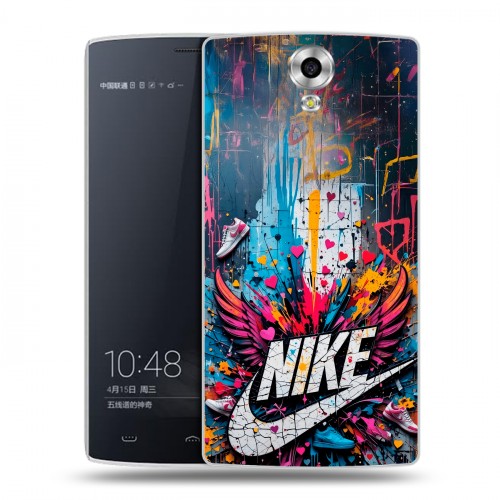 Дизайнерский силиконовый чехол для Homtom HT7 Nike Найк