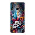 Дизайнерский силиконовый чехол для Huawei P30 Lite Nike Найк