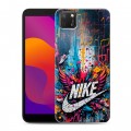 Дизайнерский силиконовый чехол для Huawei Honor 9S Nike Найк