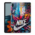Дизайнерский силиконовый чехол для Samsung Galaxy Tab S7 Nike Найк