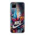 Дизайнерский силиконовый чехол для Realme C11 Nike Найк