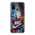 Дизайнерский силиконовый чехол для OPPO A53 Nike Найк