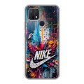 Дизайнерский силиконовый чехол для OPPO A15 Nike Найк