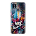 Дизайнерский силиконовый чехол для Realme C21 Nike Найк