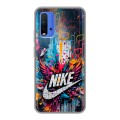 Дизайнерский силиконовый чехол для Xiaomi RedMi 9T Nike Найк