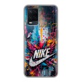 Дизайнерский силиконовый чехол для OPPO A54 Nike Найк