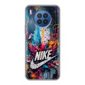 Дизайнерский силиконовый чехол для Huawei Nova 8i Nike Найк