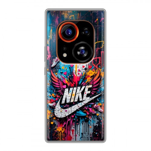 Дизайнерский силиконовый чехол для Tecno Phantom X2 Pro Nike Найк