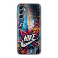 Дизайнерский силиконовый чехол для Samsung Galaxy A14 Nike Найк