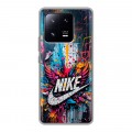 Дизайнерский силиконовый чехол для Xiaomi 13 Pro Nike Найк