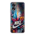 Дизайнерский силиконовый чехол для OPPO A38 4G Nike Найк