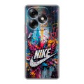 Дизайнерский силиконовый чехол для Itel S23 Plus Nike Найк