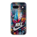 Дизайнерский силиконовый чехол для Google Pixel 8a Nike Найк