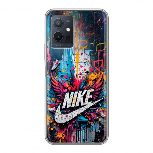Дизайнерский силиконовый чехол для Vivo Y55 5G Nike Найк