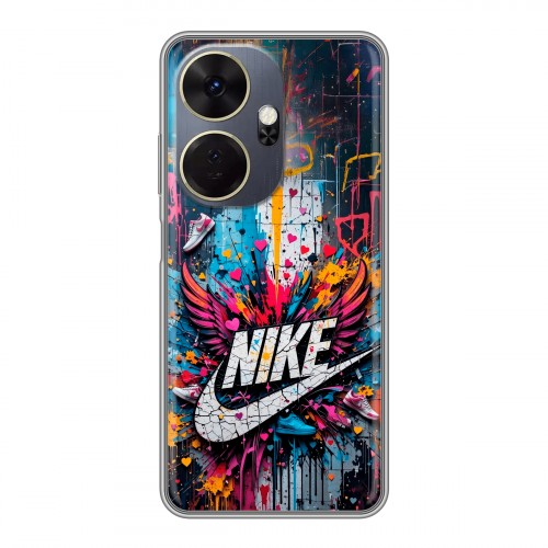 Дизайнерский силиконовый чехол для Itel P55 Plus Nike Найк