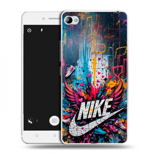 Дизайнерский пластиковый чехол для Lenovo S90 Nike Найк