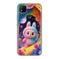 Дизайнерский силиконовый чехол для Xiaomi RedMi 9C Labubu Лабубу
