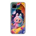 Дизайнерский силиконовый чехол для Realme C11 Labubu Лабубу