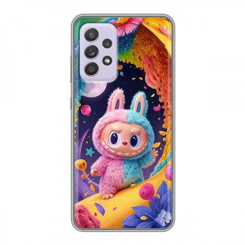 Дизайнерский силиконовый чехол для Samsung Galaxy A52 Labubu Лабубу