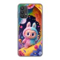 Дизайнерский силиконовый чехол для Samsung Galaxy A32 Labubu Лабубу