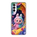 Дизайнерский силиконовый чехол для Tecno Pova 3 Labubu Лабубу