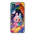 Дизайнерский силиконовый чехол для Xiaomi Redmi 10A Labubu Лабубу