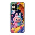 Дизайнерский силиконовый чехол для OPPO Reno7 Labubu Лабубу