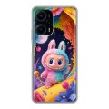 Дизайнерский силиконовый чехол для XIaomi Poco F5 Labubu Лабубу