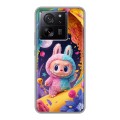 Дизайнерский силиконовый чехол для Xiaomi 13T Labubu Лабубу