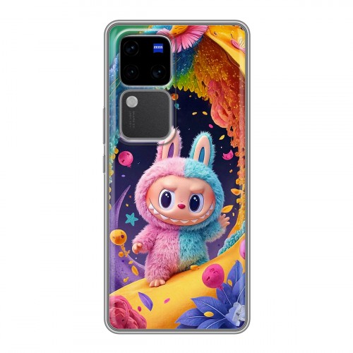 Дизайнерский силиконовый чехол для Vivo V30 Pro Labubu Лабубу