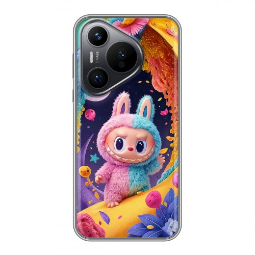 Дизайнерский силиконовый чехол для Huawei Pura 70 Labubu Лабубу