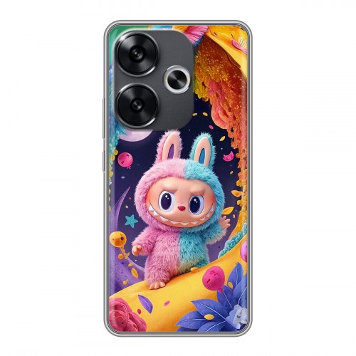 Дизайнерский силиконовый чехол для Xiaomi Redmi Turbo 3 Labubu Лабубу