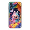 Дизайнерский силиконовый чехол для Samsung Galaxy M35 Labubu Лабубу