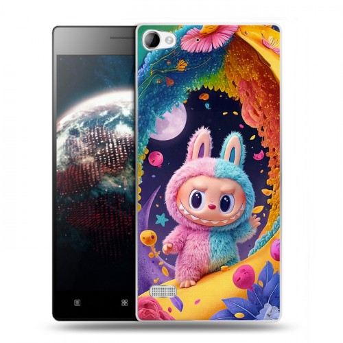 Дизайнерский пластиковый чехол для Lenovo Vibe X2 Labubu Лабубу