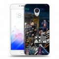 Дизайнерский пластиковый чехол для Meizu M3E Messi Barcelona