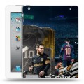 Дизайнерский пластиковый чехол для Ipad 2/3/4 Messi Barcelona