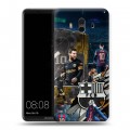 Дизайнерский пластиковый чехол для Huawei Mate 10 Messi Barcelona