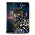 Дизайнерский силиконовый чехол для Nokia 8 Sirocco Messi Barcelona