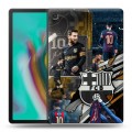 Дизайнерский силиконовый чехол для Samsung Galaxy Tab S5e Messi Barcelona