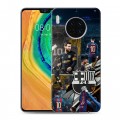 Дизайнерский пластиковый чехол для Huawei Mate 30 Messi Barcelona