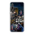 Дизайнерский силиконовый чехол для Huawei Y8p Messi Barcelona
