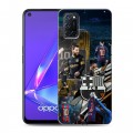 Дизайнерский пластиковый чехол для OPPO A52 Messi Barcelona