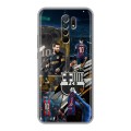 Дизайнерский силиконовый чехол для Xiaomi RedMi 9 Messi Barcelona